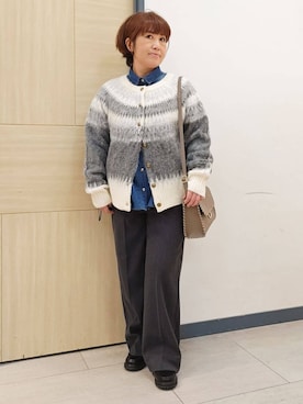 むぅポンさん（レディース・153cm）の冬コーディネート