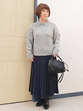 むぅポンさん(レディース・153cm)の冬コーディネート