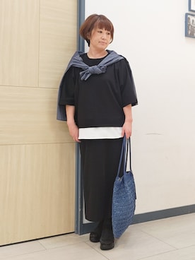 「grove（グローブ）のアイテム」を使った、むぅポンさん（レディース・153cm）の春コーディネート