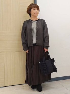 むぅポンさん(レディース・153cm)の秋コーディネート