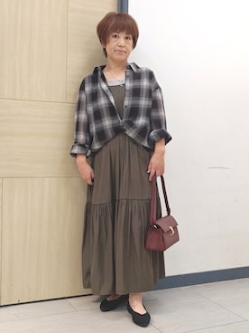 むぅポンさん（レディース・153cm）の秋コーディネート