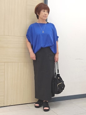 むぅポンさん（レディース・153cm）の夏コーディネート
