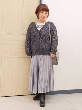 むぅポンさん（レディース・153cm）の冬コーディネート