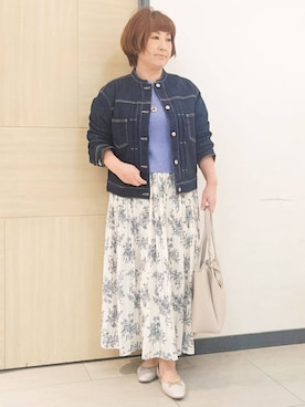 むぅポンさん(レディース・153cm)の冬コーディネート