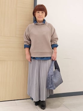 むぅポンさん(レディース・153cm)の秋コーディネート