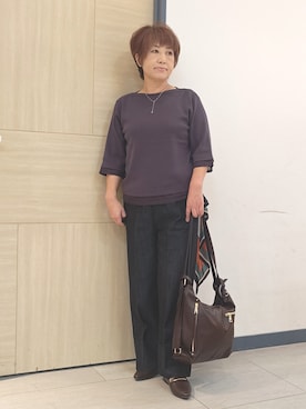 むぅポンさん(レディース・153cm)の秋コーディネート