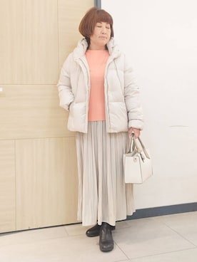 むぅポンさん(レディース・153cm)の冬コーディネート