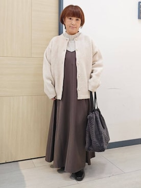 むぅポンさん（レディース・153cm）の冬コーディネート