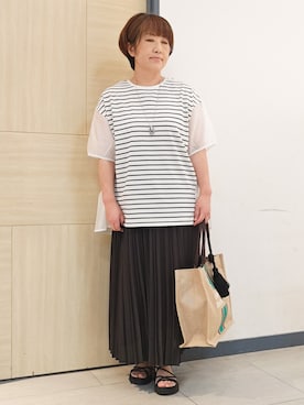 むぅポンさん(レディース・153cm)の夏コーディネート