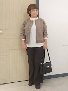 むぅポンさん(レディース・153cm)の秋コーディネート
