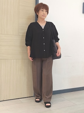 むぅポンさん（レディース・153cm）の秋コーディネート