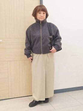 むぅポンさん（レディース・153cm）の冬コーディネート