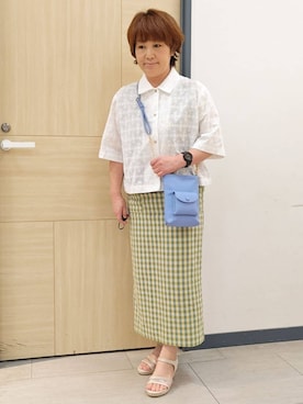 むぅポンさん(レディース・153cm)の春コーディネート