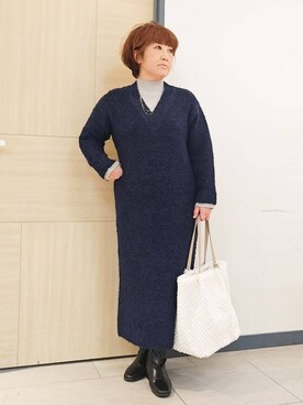 むぅポンさん(レディース・153cm)の冬コーディネート