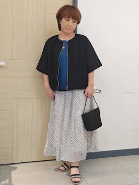 むぅポンさん(レディース・153cm)の夏コーディネート