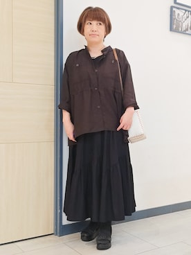 むぅポンさん(レディース・153cm)の春コーディネート