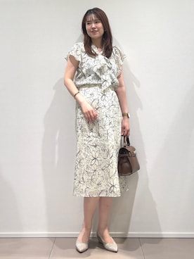 「オフィスカジュアル」｜konamiさん（レディース・166cm）の夏コーディネート