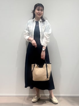 「COUP DE CHANCE（クードシャンス）のアイテム」を使った、konamiさん（レディース・166cm）の春コーディネート