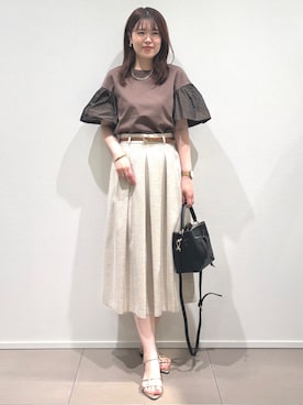 konamiさん(レディース・166cm)の春コーディネート