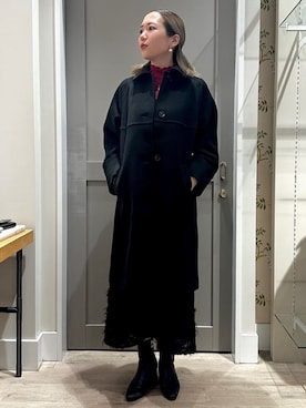 サン市川さん(レディース・168cm)の冬コーディネート