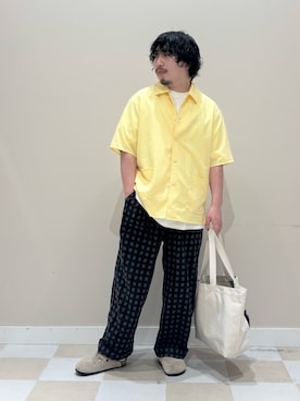 「BIRKENSTOCK（ビルケンシュトック）のBIRKENSTOCK/ビルケンシュトック/Boston（サンダル、ベージュ系）」を使った、ヤマモトさん（メンズ・168cm）の夏コーディネート