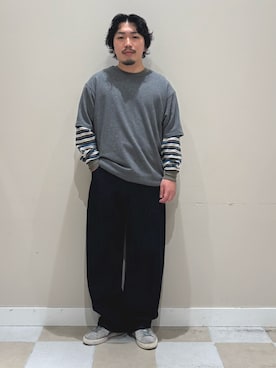 ヤマモトさん（メンズ・168cm）の秋コーディネート