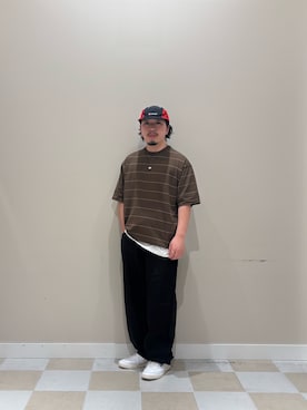 「ITEMS URBANRESEARCH（アイテムズ アーバンリサーチ）のアイテム」を使った、ヤマモトさん（メンズ・168cm）の春コーディネート