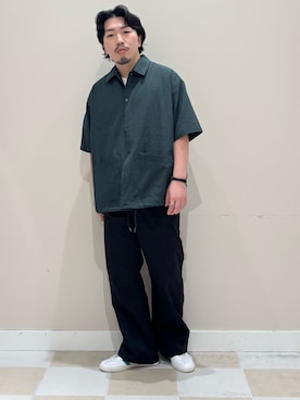 「URBAN RESEARCH Sonny Label（アーバンリサーチサニーレーベル）のアイテム」を使った、ヤマモトさん（メンズ・168cm）の夏コーディネート