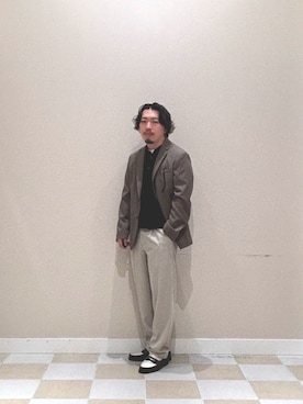 「ITEMS URBANRESEARCH（アイテムズ アーバンリサーチ）のアイテム」を使った、ヤマモトさん（メンズ・168cm）の春コーディネート