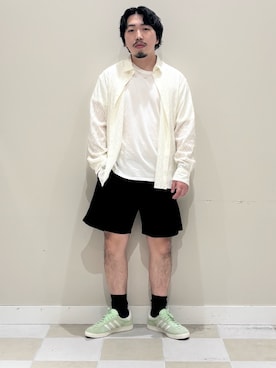 「URBAN RESEARCH Sonny Label（アーバンリサーチサニーレーベル）のアイテム（パンツ）」を使った、ヤマモトさん（メンズ・168cm）の夏コーディネート