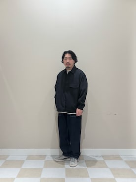 「URBAN RESEARCH（アーバンリサーチ）のnew basic 冷感COOL Tシャツ（Tシャツ/カットソー、ホワイト系）」を使った、ヤマモトさん（メンズ・168cm）の春コーディネート