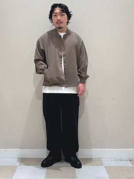 ヤマモトさん（メンズ・168cm）の秋コーディネート