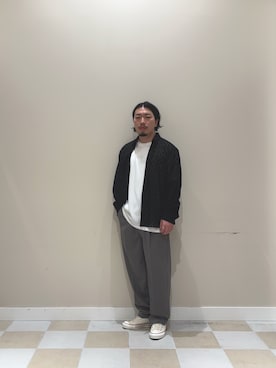 「ITEMS URBANRESEARCH（アイテムズ アーバンリサーチ）のアイテム」を使った、ヤマモトさん（メンズ・168cm）の春コーディネート