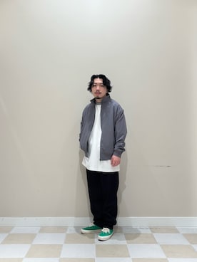 「ITEMS URBANRESEARCH（アイテムズ アーバンリサーチ）のアイテム」を使った、ヤマモトさん（メンズ・168cm）の春コーディネート