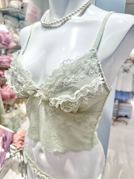 「アイテム（ブラジャー、グリーン系）」を使った、nishiさん（レディース・164cm）の夏コーディネート