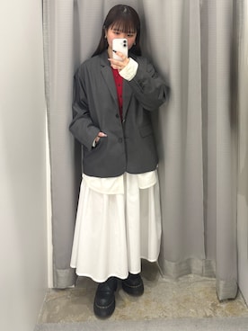 ゆうなさん（レディース・148cm）の春コーディネート