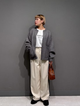 「アイテム（ブーツ）」を使った、louisさん（レディース・153cm・30代）の秋コーディネート