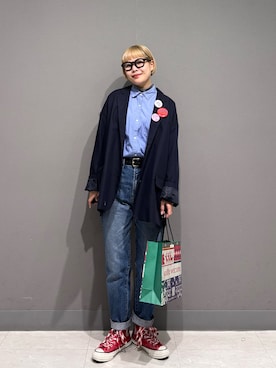 「私服」｜louisさん（レディース・153cm）の冬コーディネート