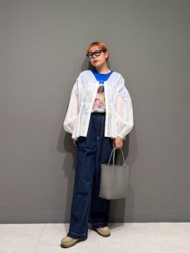 「FORK&SPOON（フォークアンドスプーン）のアイテム」を使った、louisさん（レディース・153cm）の春コーディネート