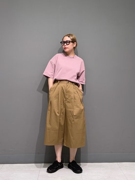 「EKAL（エカル）のアイテム」を使った、louisさん（レディース・153cm）の夏コーディネート