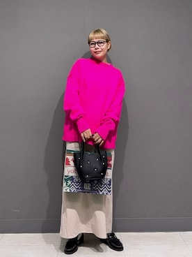 「RODE SKO（ロデスコ）のアイテム」を使った、louisさん（レディース・153cm）の秋コーディネート