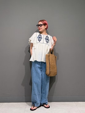 「URBAN RESEARCH Sonny Label（アーバンリサーチサニーレーベル）のアイテム」を使った、louisさん（レディース・153cm）の春コーディネート