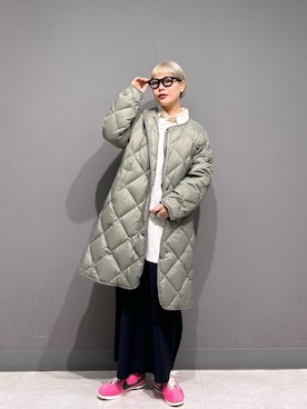 「URBAN RESEARCH DOORS(アーバンリサーチドアーズ)のアイテム(スニーカー)」を使った、louisさん(レディース・153cm)の冬コーディネート