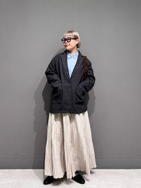 「RODE SKO（ロデスコ）のアイテム」を使った、louisさん（レディース・153cm）の冬コーディネート