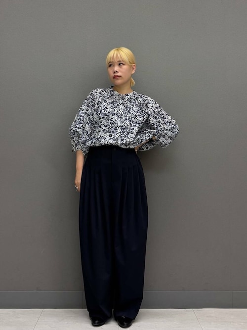 セール】mizuiro ind high waist tuck pants（その他パンツ