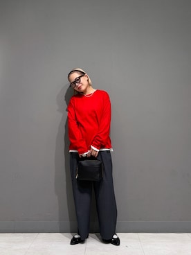 「RODE SKO（ロデスコ）のアイテム」を使った、louisさん（レディース・153cm）の秋コーディネート