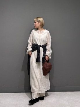 「URBAN RESEARCH DOORS（アーバンリサーチドアーズ）のアイテム（キャップ）」を使った、louisさん（レディース・153cm）の春コーディネート