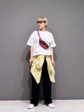 「EKAL（エカル）のアイテム」を使った、louisさん（レディース・153cm）の春コーディネート