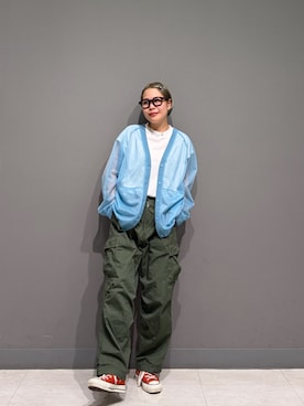 「EKAL（エカル）のアイテム」を使った、louisさん（レディース・153cm）の夏コーディネート