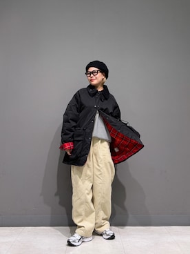 「FORK&SPOON（フォークアンドスプーン）のアイテム」を使った、louisさん（レディース・153cm）の秋コーディネート